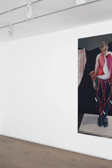 Teodora Axente, From horizon of the matter, rises the vertical of the soul, exhibition view. Courtesy of gallery rosenfeld