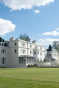 Coworth Park, exterior from croquet lawn