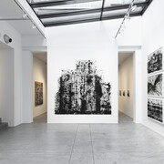 Philippe Cognée, Éclats, exhibition view. Courtesy of Templon