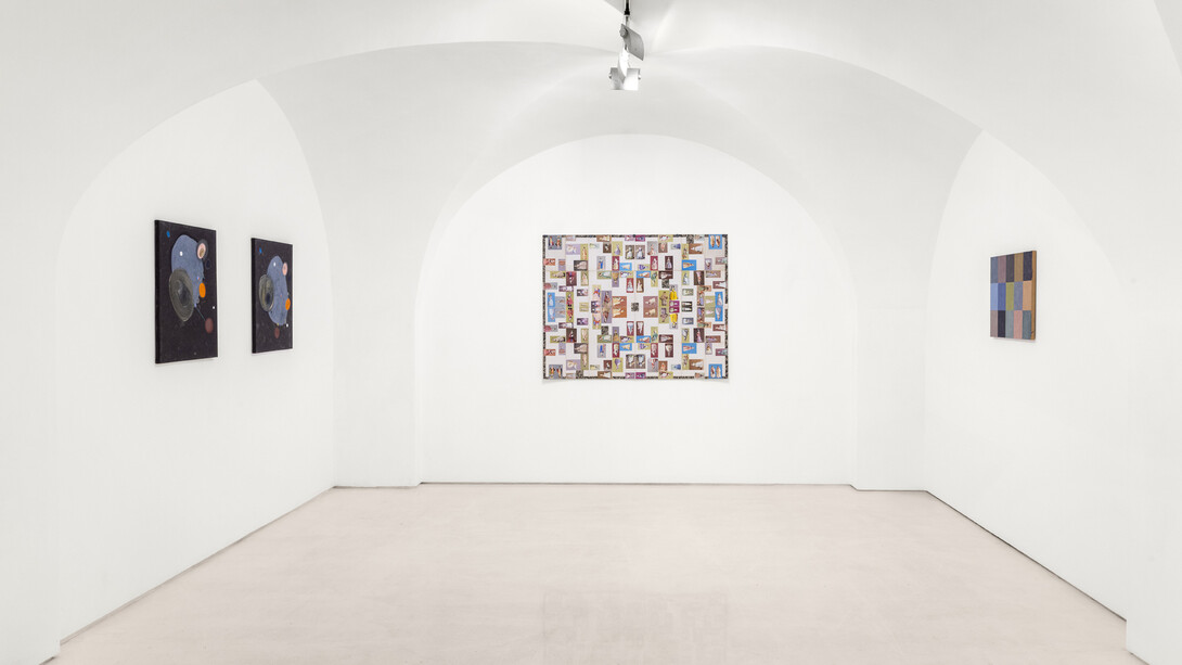 James H.D. Brown, I want to know, exhibition view. Courtesy of Galleria Valentina Bonomo and Galleria Alessandra Bonomo
