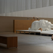 Marguerite Humeau, Torches, exhibition view. Courtesy of HAM