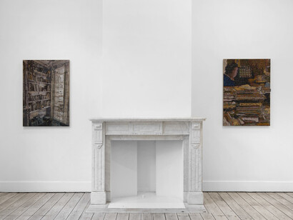 Gregory Hodge, Echo, vue de l'exposition. Avec l’aimable autorisation de Nino Mier Gallery