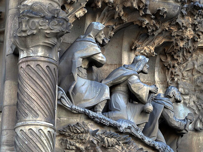 Templo Expiatorio de La Sagrada Familia, Barcelona, España