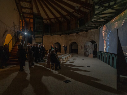 Avvenga di me quello che hai detto, veduta dell’esposizione. Cortesia di Bastione Sangallo