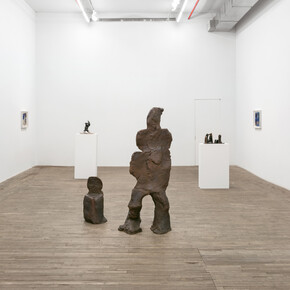 Simone Fattal, The hearth, exhibition view. Courtesy of kaufmann repetto