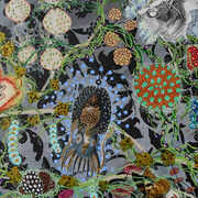 Bunny Tobias, With cheek to forest floor (detail), 2024. Courtesy of form & concept gallery