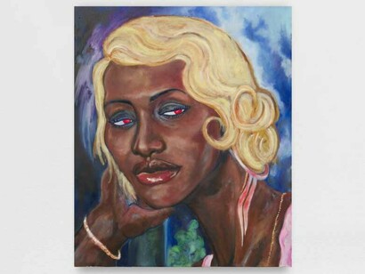 Ibrahim Meïté Sikely, Roxanne, 2025. Courtesy of Anne Barrault Gallery. Photo by Aurélien Mole
