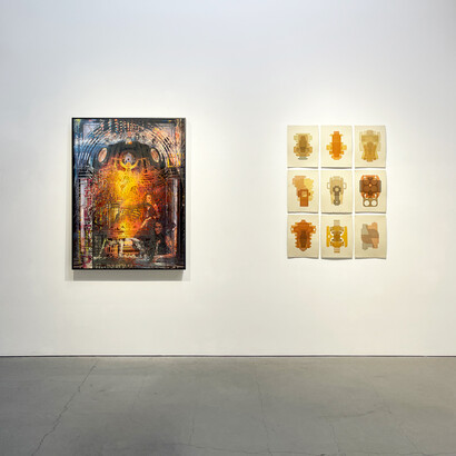 Various artists, Obsessive | Compulsive, exhibition view. Courtesy of Nancy Toomey Fine Art
