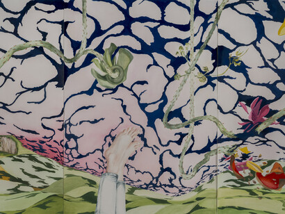 April Street and Becca Mann (detail). Courtesy of James Fuentes Gallery