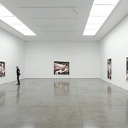 Magnus Plessen, The Skin of Volume, Exhibition view. Courtesy of White Cube