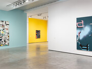 Fiona Rae, Vista, exhibition view. Courtesy of Es Baluard Museu d’Art Modern i Contemporani