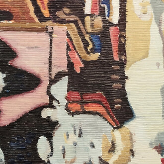 Federico Miró, Sans titre (detalle), 2026. Cortesía de Galería Loo & Lou 