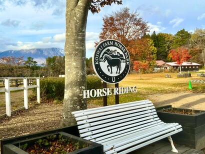 Horse ranch at Koiwai Farm © Alma Reyes