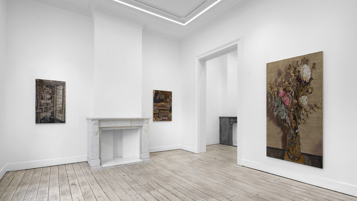 Gregory Hodge, Echo, exhibition view. Courtesy of Nino Mier Gallery