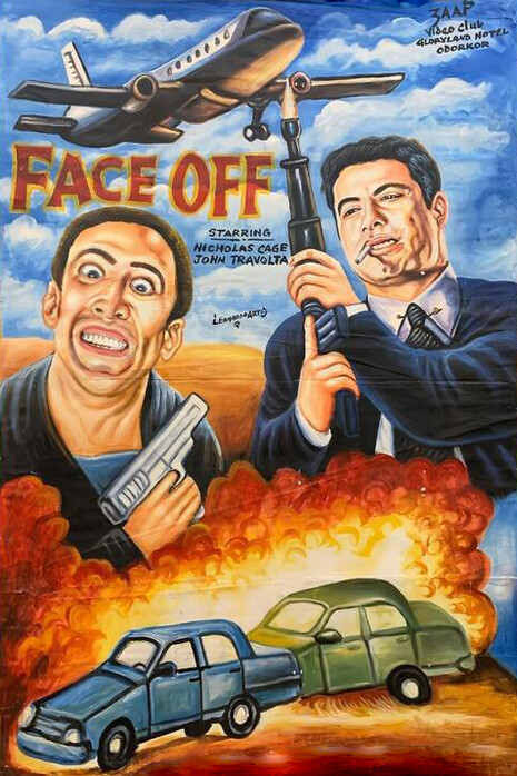 Poster ghanés de "Face Off"