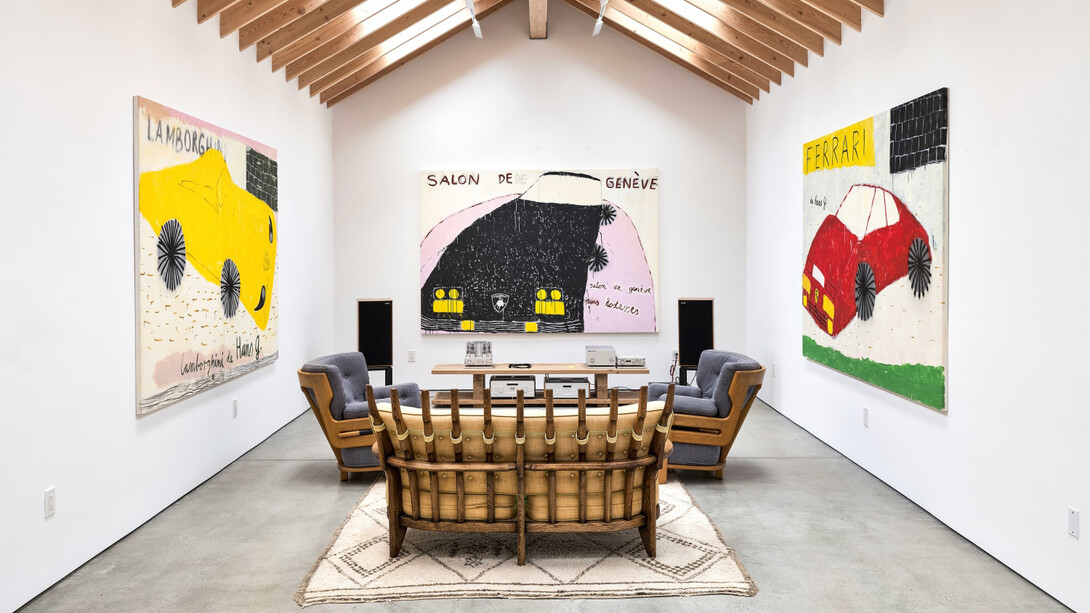 Gabrielle Graessle, True romance, exhibition view. Courtesy of Simchowitz Gallery