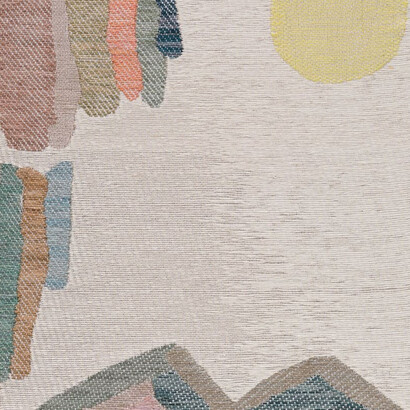Christy Matson, Pink bluff (detail), 2025. Courtesy of Rebecca Camacho Presents