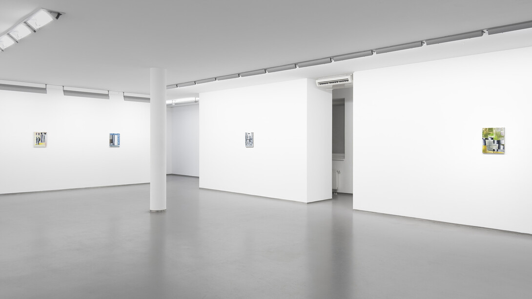 René Luckhardt, Nachtzug nach florenz, exhibition view. Courtesy of Galerie Bernd Kugler
