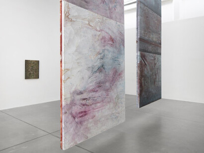 José Eduardo Barajas, Bleeding boundaries, vista de exhibición. Cortesía de la Galerie Nordenhake