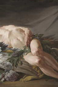 Morpheus, painted by Jean-Bernard Restout, depicts the Greek god of dreams in a captivating and ethereal portrayal, capturing the essence of the god's role in the realm of sleep and imagination