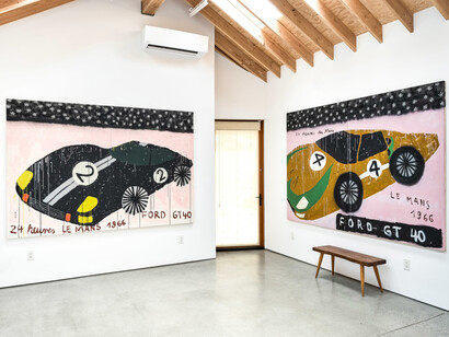 Gabrielle Graessle, True romance, exhibition view. Courtesy of Simchowitz Gallery