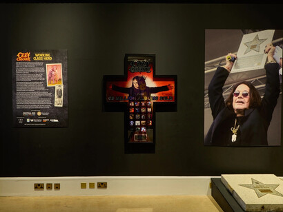 Ozzy Osbourne (1948-2025). Working class hero, exhibition view. Courtesy of Birmingham Museums