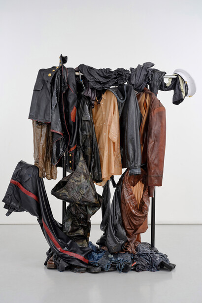 Kevin Beasley, What delineates the edge (detail). © Kevin Beasley, courtesy of the artist and Regen Projects