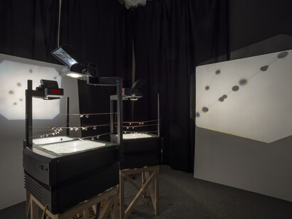 Sandra Ernits and Tõnis Jürgens, Wind note, exhibition view. Courtesy of Tallinn City Gallery