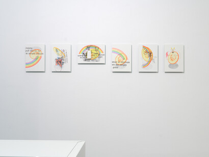 Alex Wissel, Katechon, ausstellungsansicht. Mit freundlicher genehmigung der Galerie Nagel Draxler