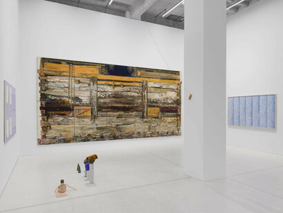 Various artists, It's no crime to tickle time, exhibition view. Courtesy of Galeria Plan B