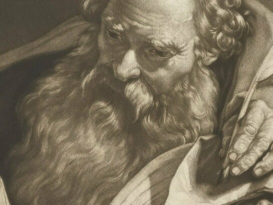 "El apóstol Pablo de Tarso", impresión, entre 1683 y 1746