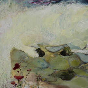 Aleza Zheng, The mare (detail), 2026. Courtesy of Make Room Gallery