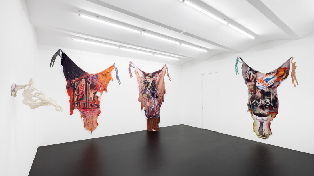 Raphaela Vogel, Stop! (The infinite regress), exhibition view. Courtesy of Galerie Meyer*Kainer