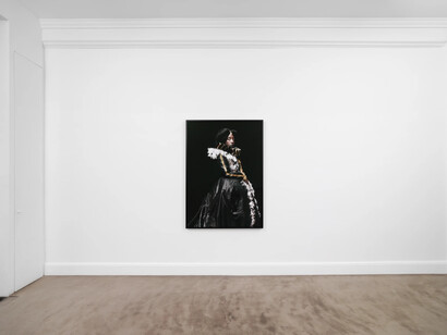 Ayana V. Jackson, I would follow her by ground and sea, vue de l'exposition. Avec l'aimable autorisation de la galerie Mariane Ibrahim