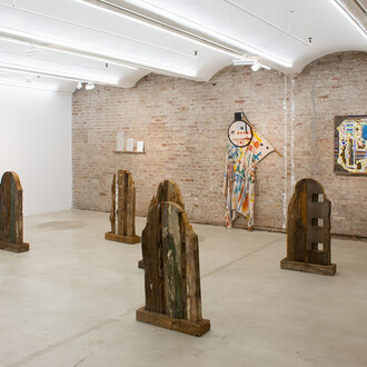 Various artists, The world is garbage, exhibition view. Courtesy of Situations and new directions