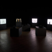 Various artists, Theatre of cruelty, exhibition view. Courtesy of Casino Luxembourg