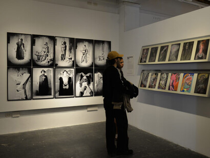 Raúl Avellaneda, We are nothing more than a piece of meat, exhibition view. Courtesy of El Dorado Space