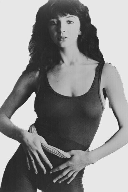 Kate Bush sur une photo promotionnelle de 1978 pour son album The Kick Inside, 1978