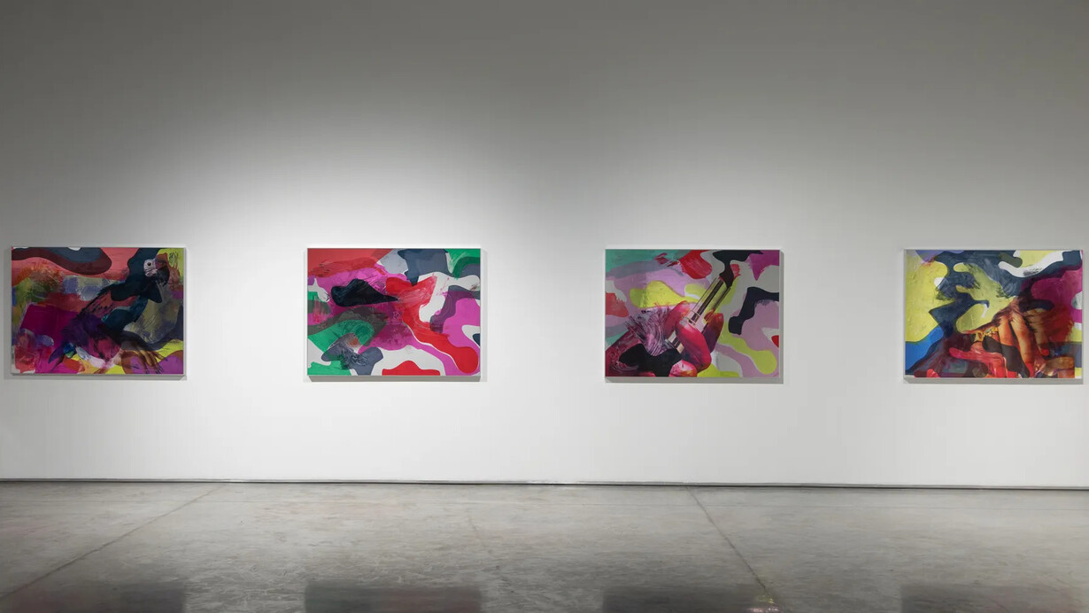 :mentalKlinik, Are you human enough, exhibition view. Courtesy of Gallery Isabelle Van Den Eynde