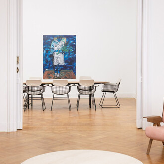 OBastardo, Rhythm and skin, exhibition view. Courtesy of Galerie Kornfeld