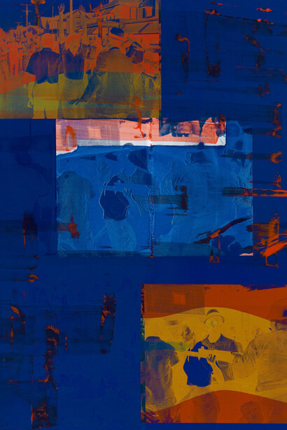 Hank Willis Thomas, I don't remember them walking two steps behind anybody (March) (detail), 2022. Courtesy of Jack Shainman Gallery