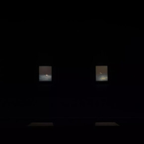 Julian Charrière, Midnight zone, ausstellungsansicht. Mit freundlicher genehmigung der Galerie Dittrich und Schlechtriem