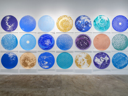 René Treviño, Star-crossed, exhibition view. Courtesy of Erin Cluley Gallery 