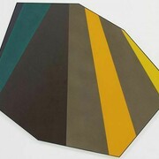 Kenneth Noland, Vault, 1976, acrylic on canvas, 72-3/4" x 90-1/2" (184.8 cm x 229.9 cm)