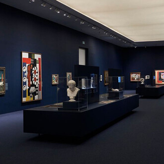 Picasso memoria y deseo, vista de exhibición. Cortesía del Museo Picasso Málaga