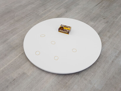 Shimabuku, Self-portrait, exhibition view. Courtesy of Galerie Barbara Wien