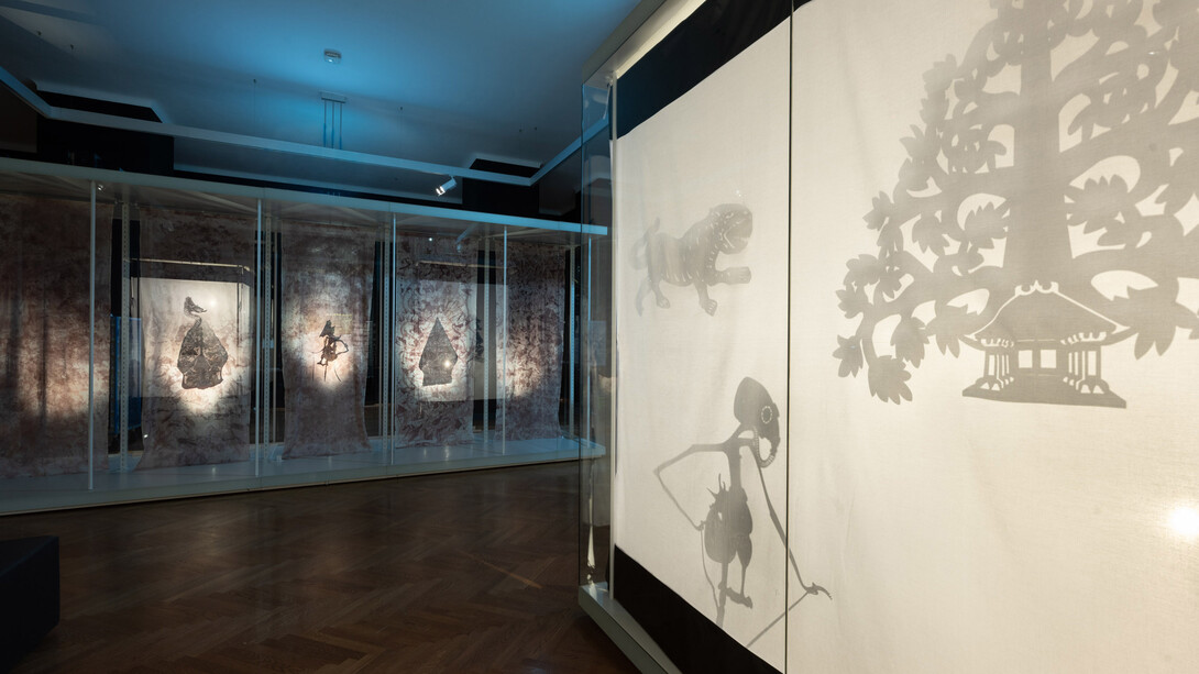 Indah Arsyad, The ultimate breath, ausstellungsansicht. Mit freundlicher genehmigung des Weltmuseums Wien