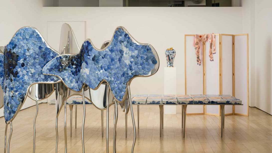 Lin Wang, True romance, exhibition view. Courtesy of HB381 Gallery