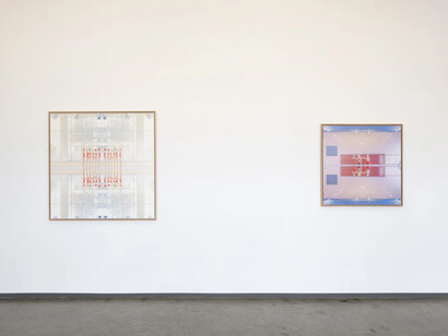 Maria Svarbova, Surface, exhibition view. Courtesy of Saenger Galería