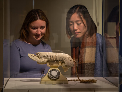Various artists, Surrealism: picturing the strange, exhibition view. Courtesy of National Galleries of Scotland
